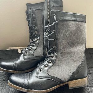 Candies Combat Boots